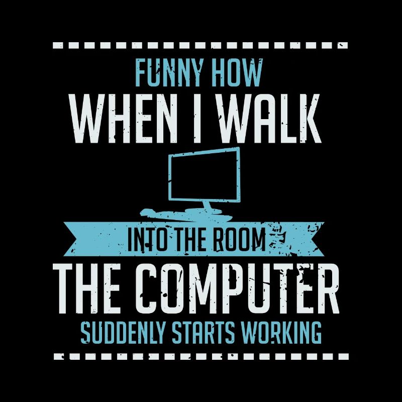 Computer Geek Shirt: Logiciel d'assistance technique I