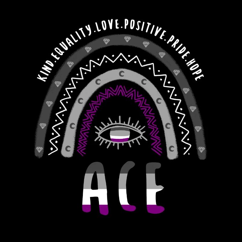 Boho Rainbow Ace Pride