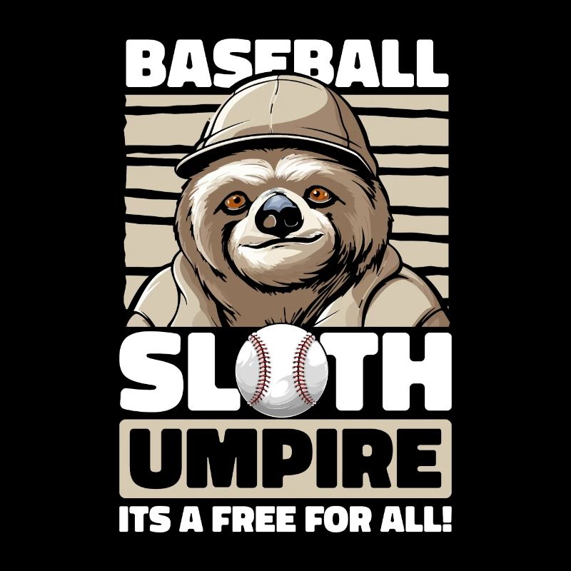 Sloth Rolig Sloth Baseball