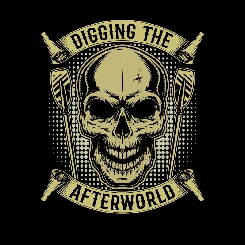 Rowing Rower Skull