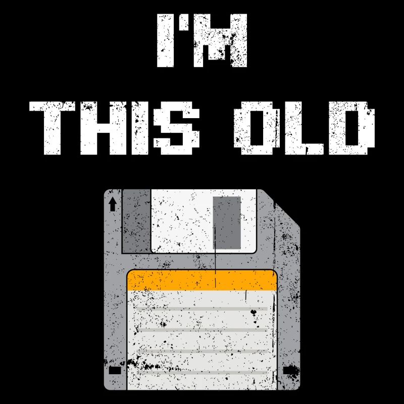 Retro Floppy Disk Era Tee