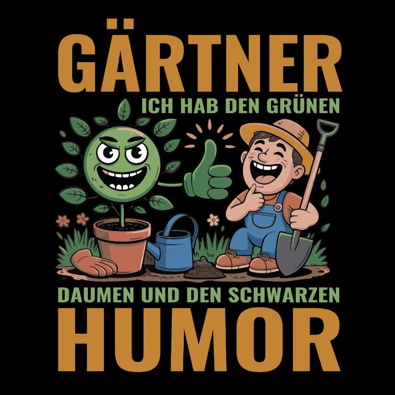 Gärtner Mörder Natur Landschaftgärtner Geschenk