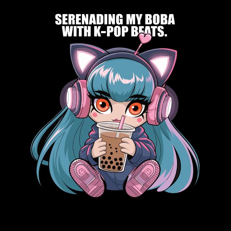 K pop und bubble Tea