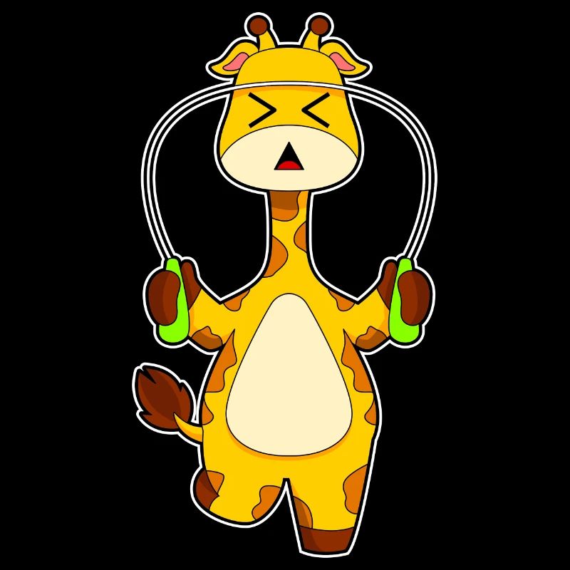 Giraffe Jumping Rope Jump Rope