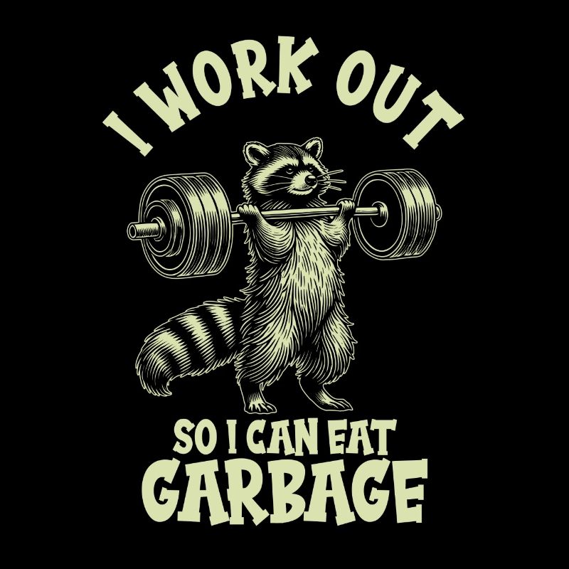 I train so I can eat garbage -