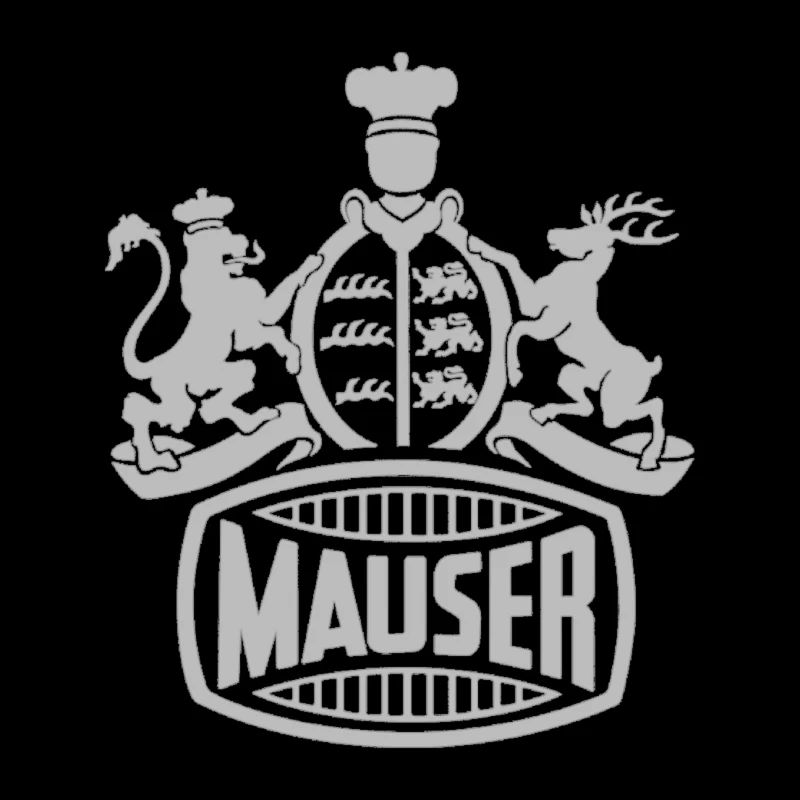Mauser Logo weiss