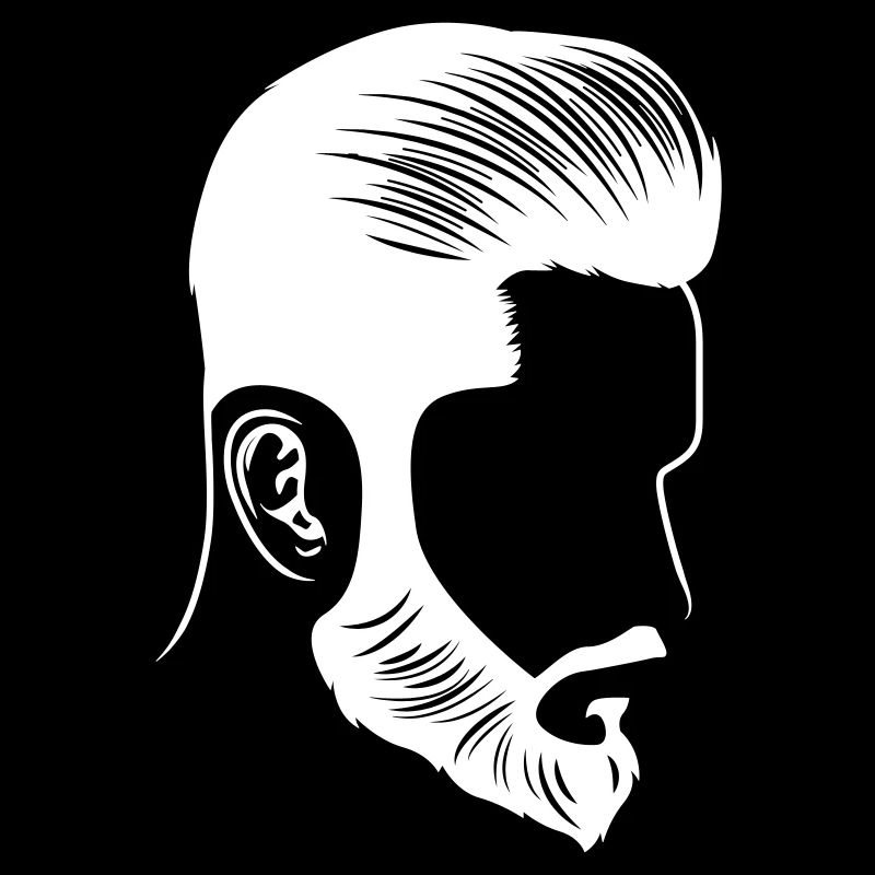 hairstyle style model beard head