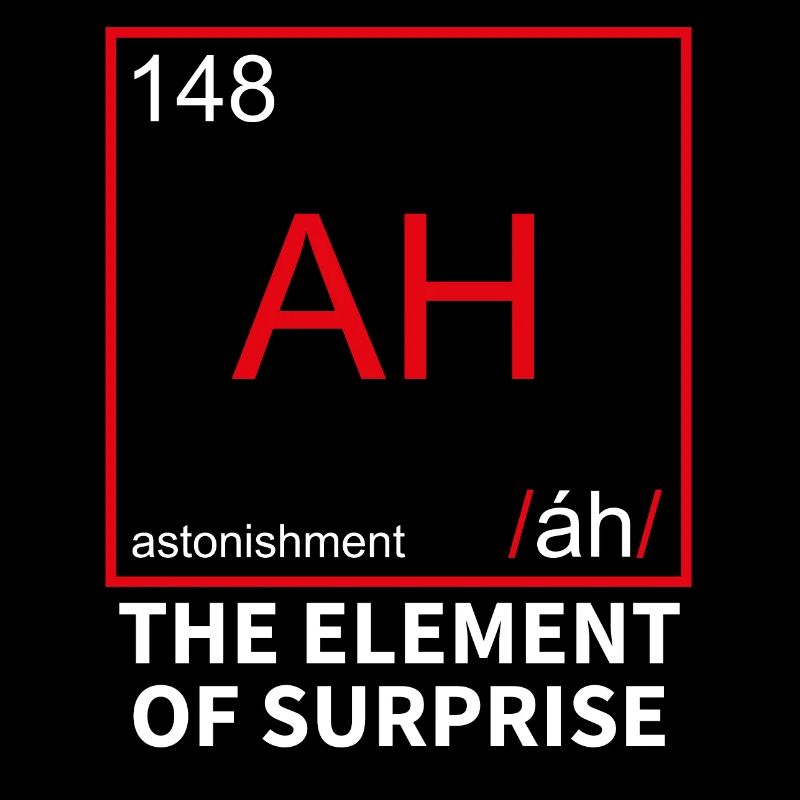 Élément chimique pour la surprise - Surprise