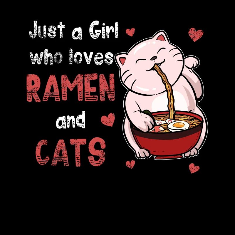 Cat ramen anime