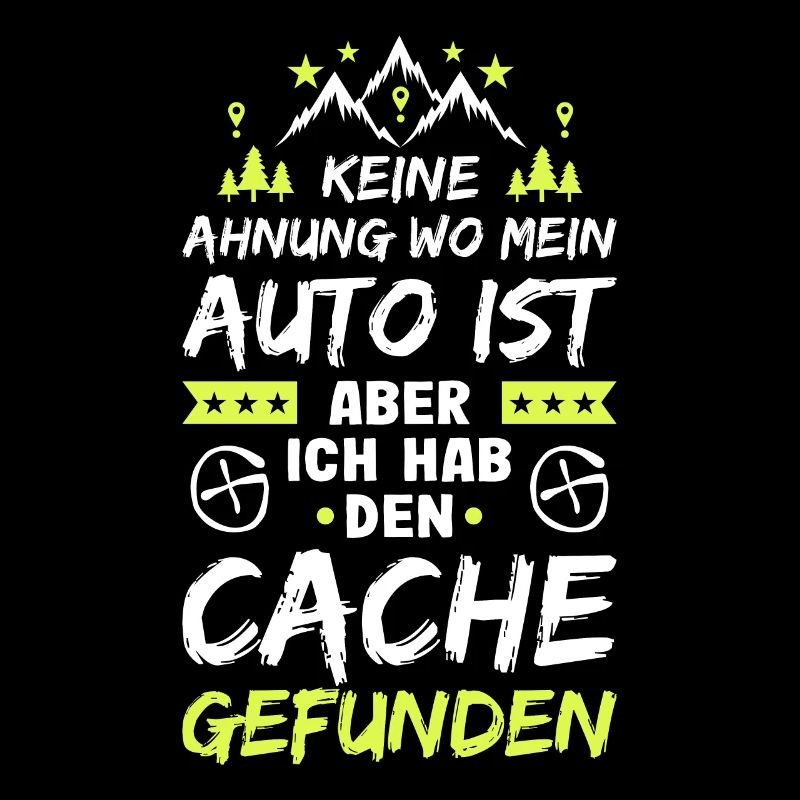 Geocaching Keine Ahnung Geocacher Cache Geocachen