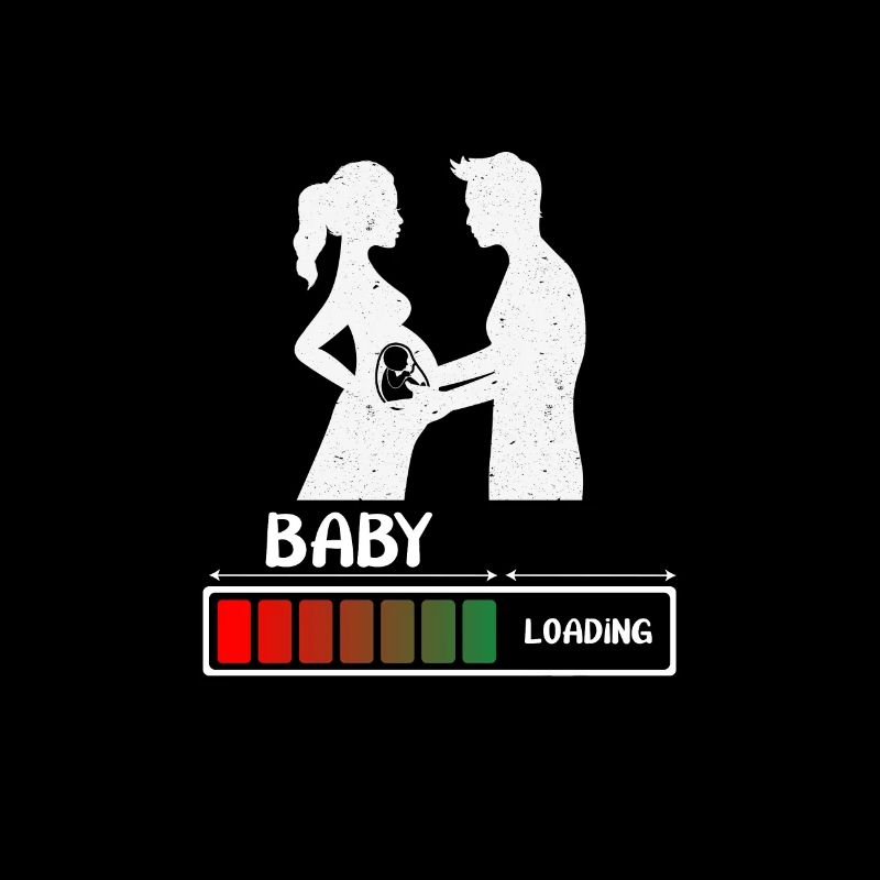 Baby loading - Geburt Daddy Papa