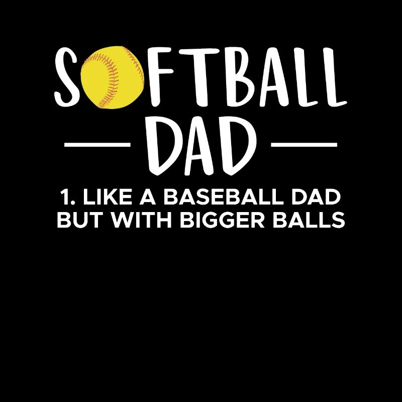 Softball Dad Definition Shirt Gift