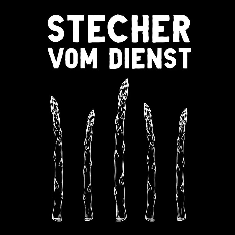 Chefstecher Spargelstecher Spargelernte Bauer