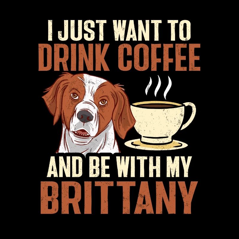 French Brittany Spaniel Epagneul Breton Gift