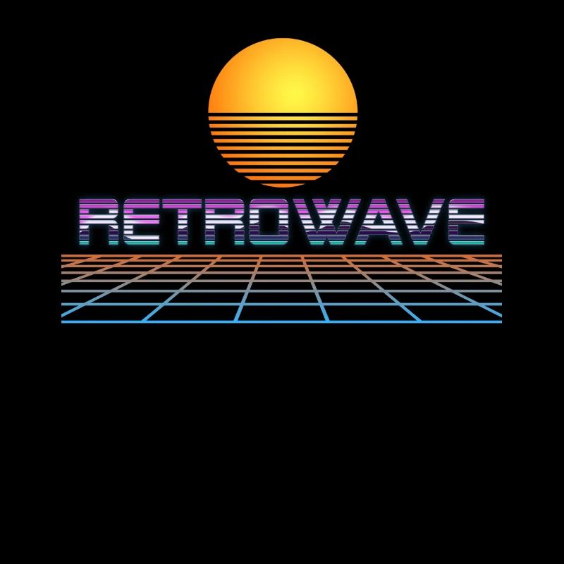 Retrowave Synthwave 80s Design