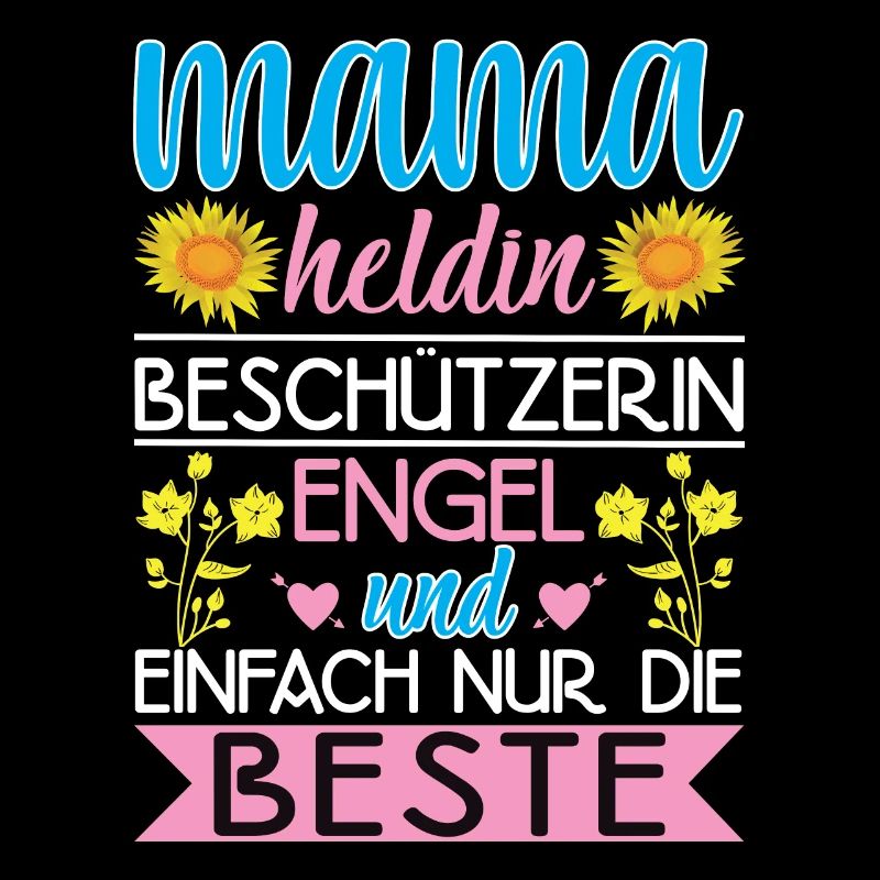 Mama Heldin Beschützerin Engel Die Beste Mutter
