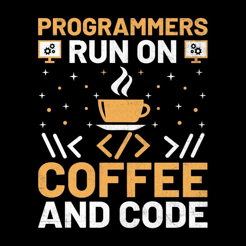 Kaffee-Codierung Programmierer Programmierer Entwickler Nerd Coff
