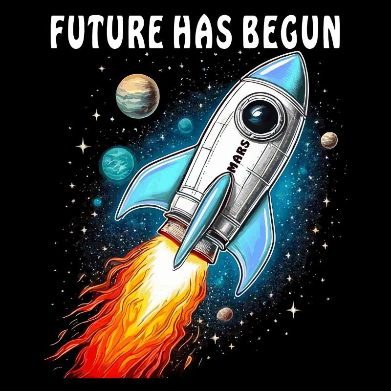 ROCKET MARS FUTURE HAS BEGUN