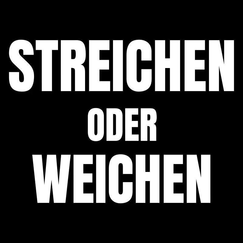 Steichen oder weichen!