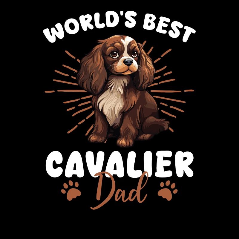 Cavalier King Charles Spaniel Dog Cavalier Dad