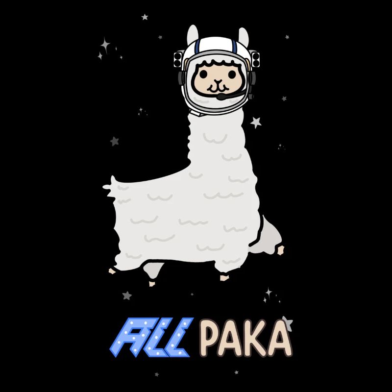 Allpaka / Lama dans l’espace