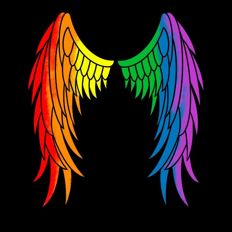 Wings Rainbow LGBT