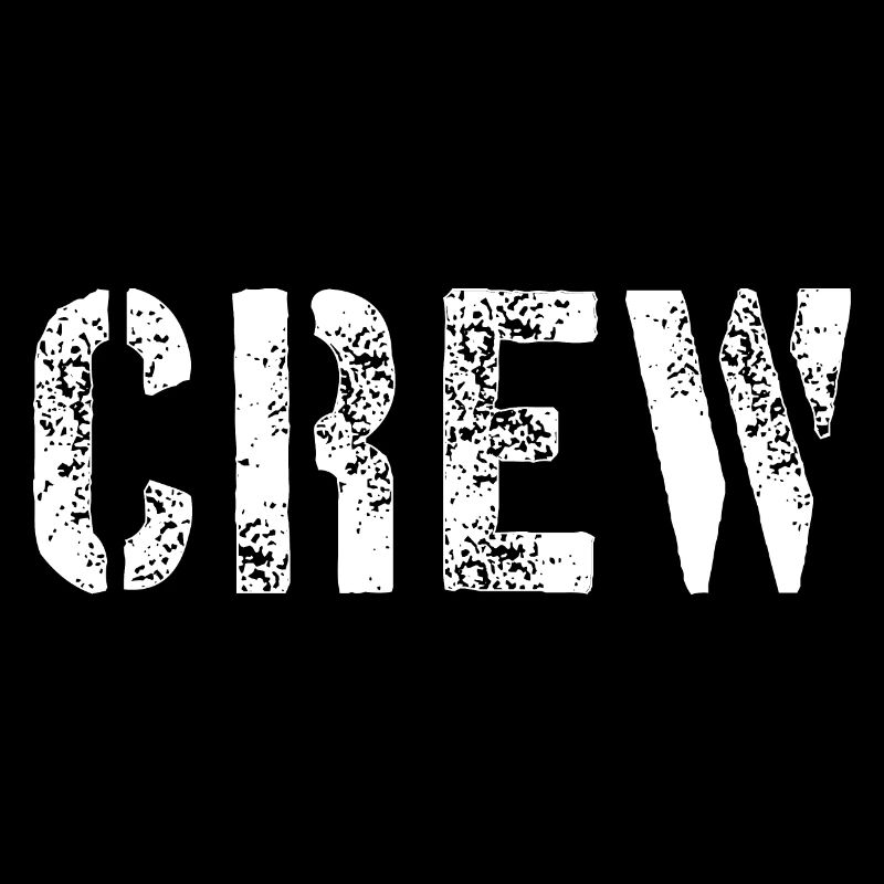 Crew Retro Look Sailing Seamanship