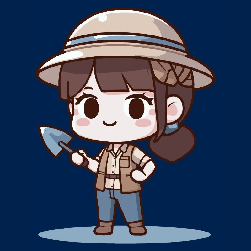 Archéologue Chibi