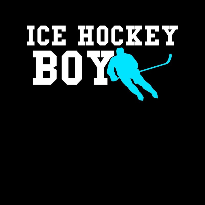 garçon de hockey sur glace
