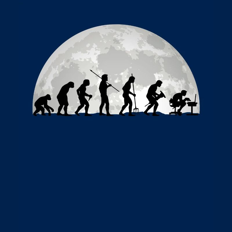 Evolution Geek Computer Programmierer Geschenk