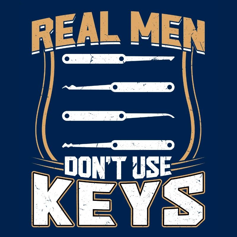 Real Men Don't Use Key Lock Picking