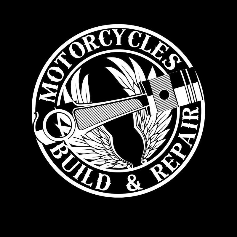Ich bin ein Motorradfahrer.