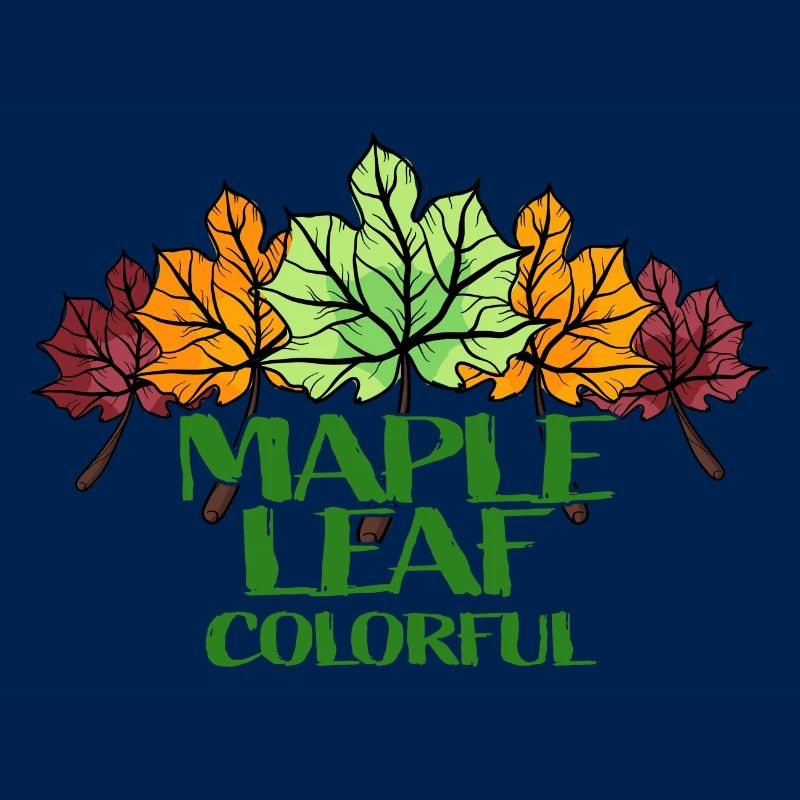 Maple Leaf coloré