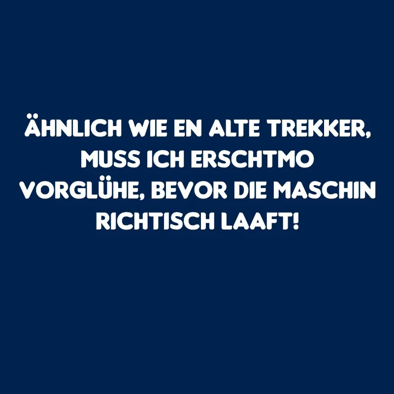 Pfälzer Spruch - Traktor - Geschenk
