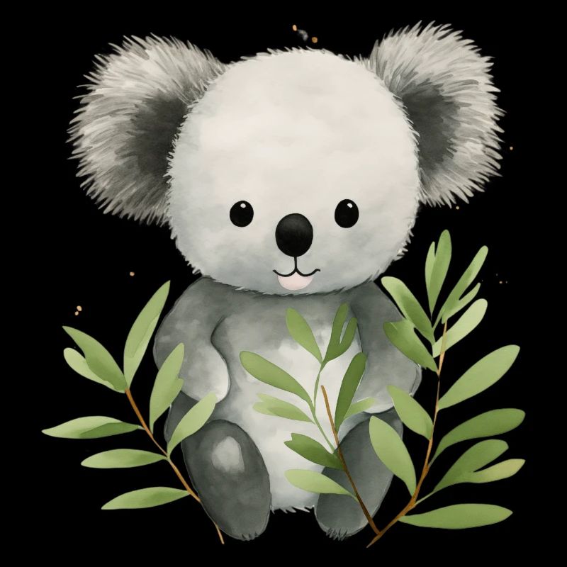 Charme câlin Cub : Bébé Koala Tee