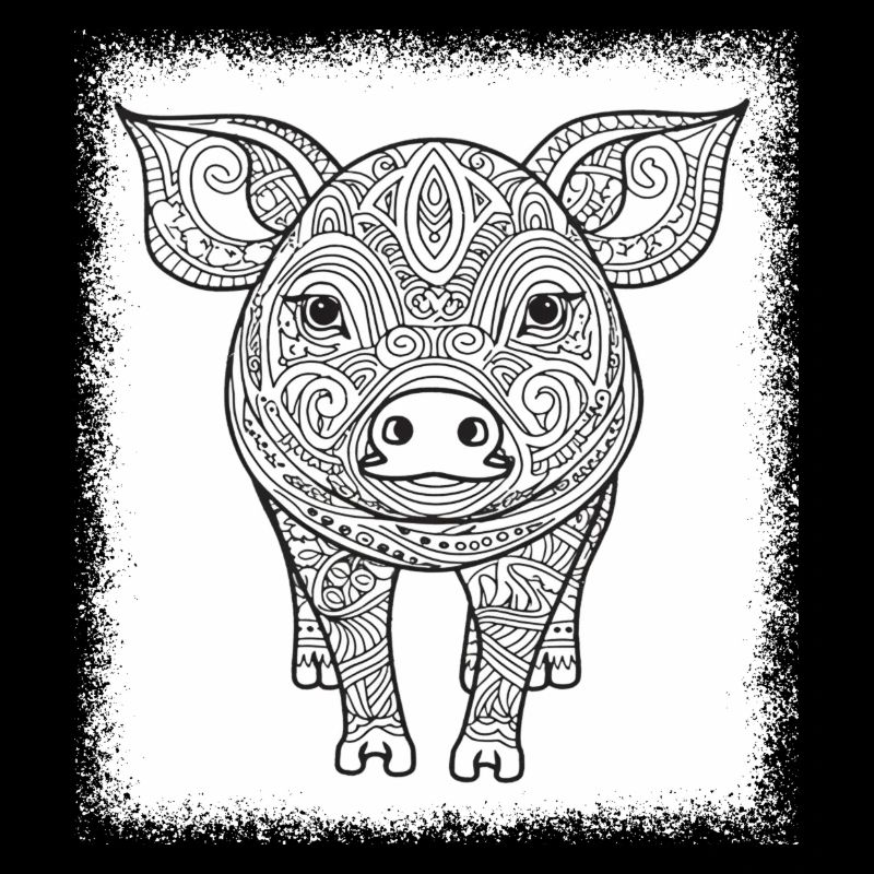 funny pig cool cannabis backyard griller