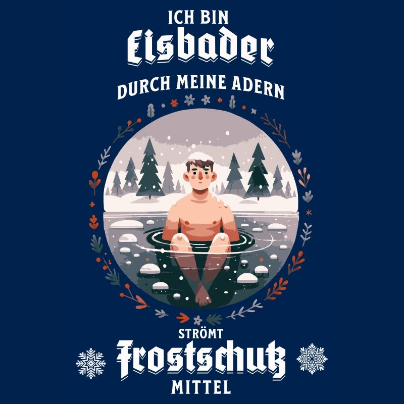 Der Eisbader – Kältetherapie bei Eisbad im Winter