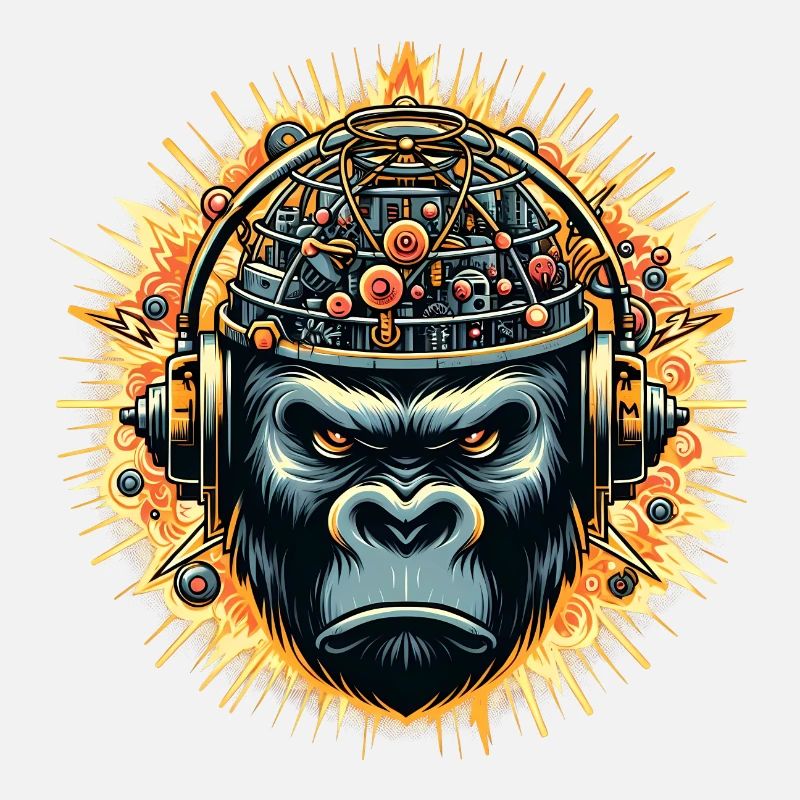 Gorilla Cybersound avec Techno Head
