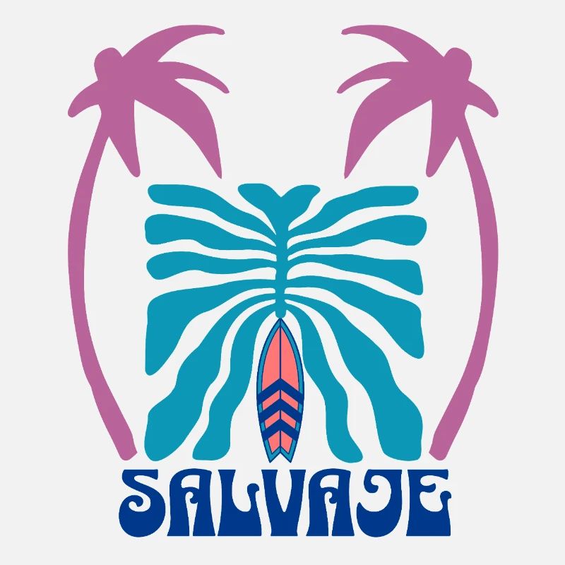Salvage Surf Palm Ribcage