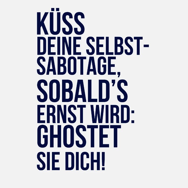about going wild: Küsse deine Selbstsabotage