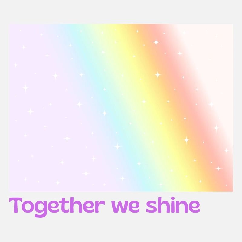 Pride / CSD / LGBTQ+ Design « ensemble nous brillons »