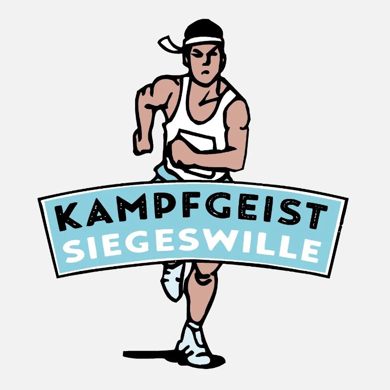 Volonté combative de gagner - marathonien
