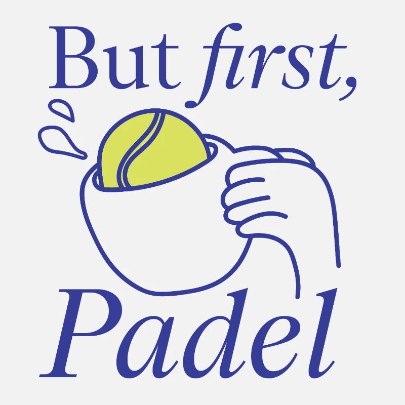 But first, Padel Design Logo