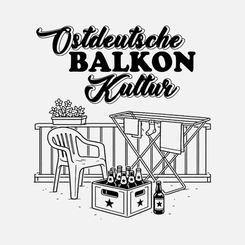 Ostdeutsche Balkonkultur