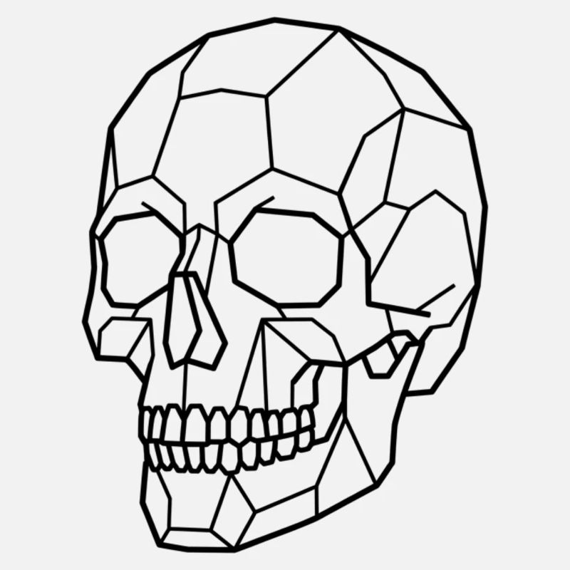 Geometric Skull