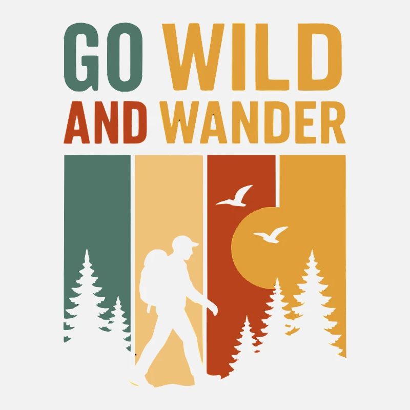 Go Wild and Wander – Natur erleben im Retro-Style