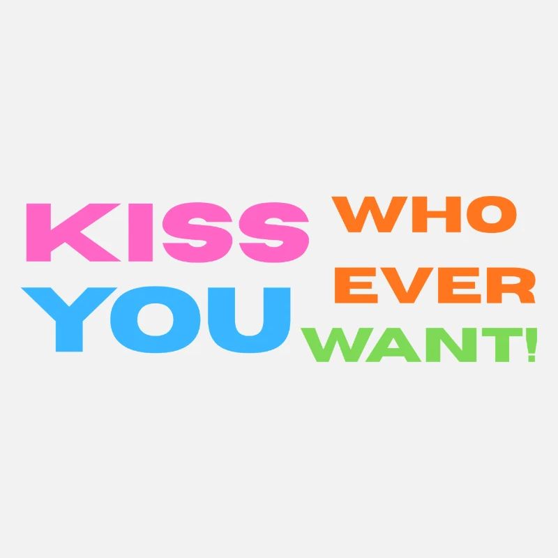 Pride / CSD / LGBTQ+ Design "Kiss"
