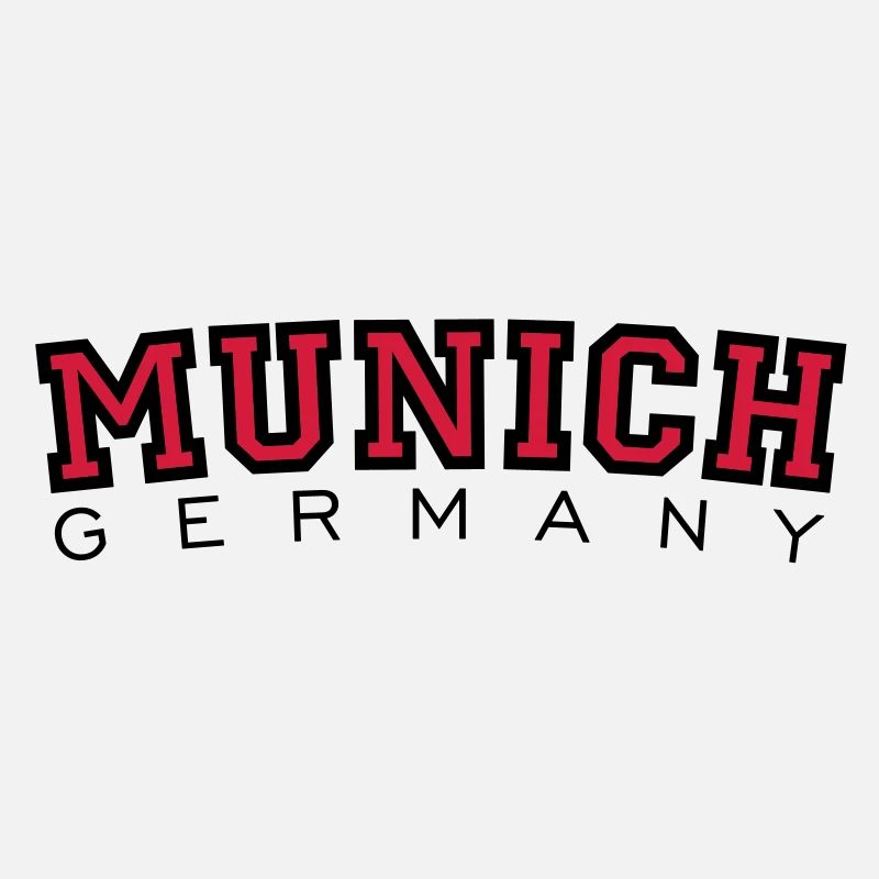München Munich Germany (Schwarz/Rot)