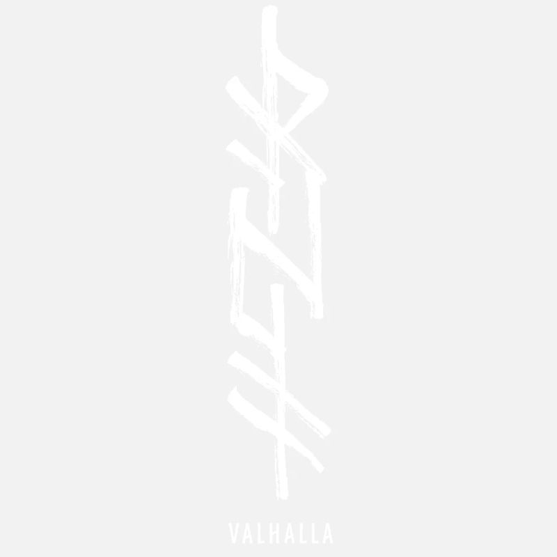 Valhalla Runen nordische Symbol Wikinger Zeichen