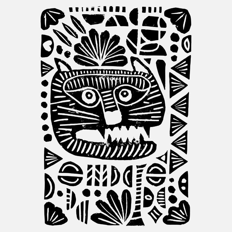 Tiger | Linoprint